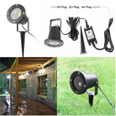 10W AC110-240V Red Green Waterproof Laser Lawn Light Projector Moving Lights for Garden Yard IP65